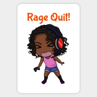 Rage Quit! Sticker